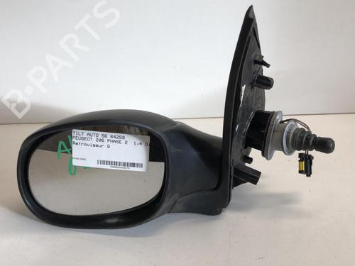 Left mirror PEUGEOT 206 Hatchback (2A/C) 1.4 HDi eco 70 | BP18220435C26 