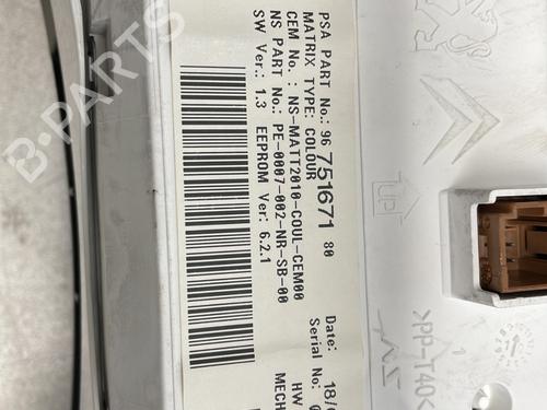 Kombinert Instrument PEUGEOT 508 I (8D_) 2.0 HDi | BP25744543C47 