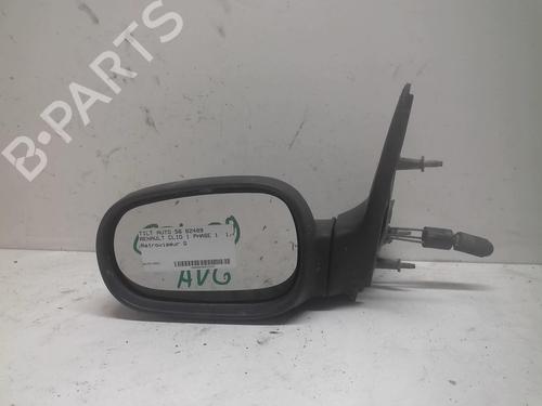 Used Left mirror RENAULT CLIO I (B/C57_, 5/357_) 1.4 (B/C57T, B/C57Y) (79 hp) 18228082