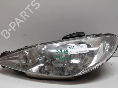 Venstre forlygte PEUGEOT 206 Hatchback (2A/C) 1.4 HDi eco 70 (68 hp) 18218996