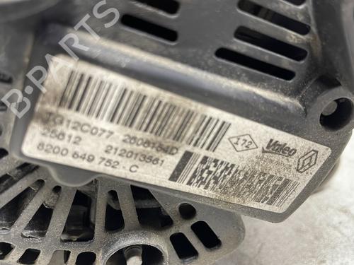 Alternator RENAULT MEGANE III Hatchback (BZ0/1_, B3_) 1.2 TCe (BZ2B, BZ11) | BP27486422M7 
