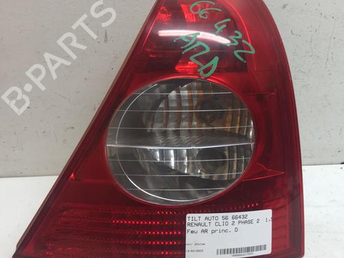 Høyre baklys RENAULT CLIO II (BB_, CB_) 1.5 dCi (B/CB07) (65 hp) 18219706