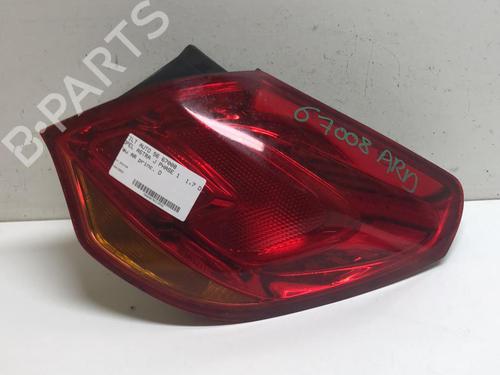 Used Right taillight Right taillight OPEL ASTRA J (P10) 1.7 CDTI (68) (110 hp) 18216587 18216587