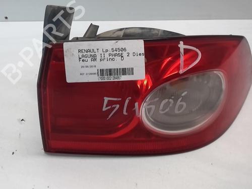 Used Right taillight RENAULT LAGUNA II (BG0/1_) 1.9 dCi (BG08, BG0G) (120 hp) 18229384