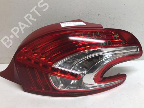 Used Right taillight PEUGEOT 208 I (CA_, CC_) 1.4 HDi (68 hp) 18223347
