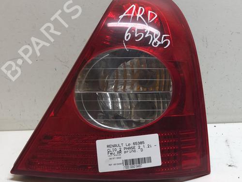 Used Right taillight Right taillight RENAULT CLIO II (BB_, CB_) 1.2 (BB0A, BB0F, BB10, BB1K, BB28, BB2D, BB2H, CB0A,... (58 hp) 18217142 18217142