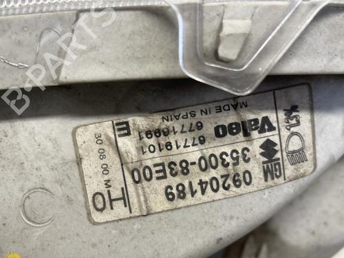 Left headlight OPEL AGILA A (H00) 1.2 16V (F68) | BP29208816C28 
