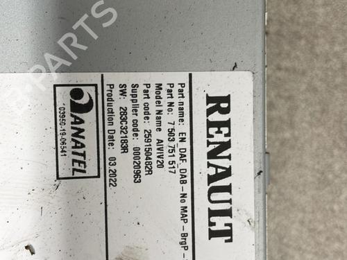 Radio RENAULT KANGOO III Box Body/MPV 1.3 TCe 100 (FJMA) | BP29972441E6