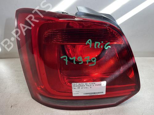 Used Left taillight VW POLO V (6R1, 6C1) 1.6 TDI (90 hp) 24595855