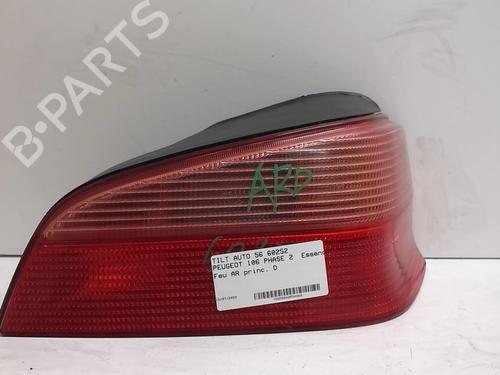Used Right taillight PEUGEOT 106 II (1A_, 1C_) 1.1 i (60 hp) 18208935