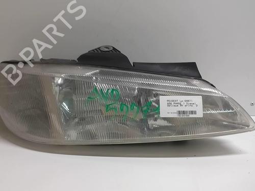 Used Right headlight PEUGEOT 406 (8B) 1.9 TD (92 hp) 18225099