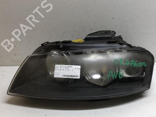 Used Left headlight Left headlight AUDI A3 (8P1) 1.9 TDI (105 hp) 18207915 18207915
