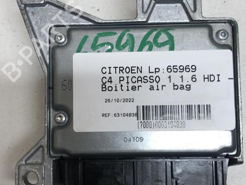Used ECU airbags ECU airbags CITROËN C4 Picasso I MPV (UD_) 1.6 HDi (109 hp) 18220000 18220000