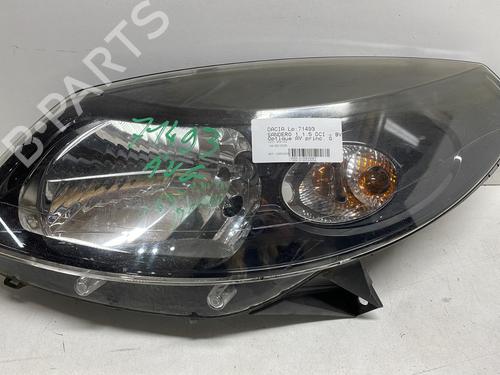 Used Left headlight DACIA SANDERO 1.5 dCi (75 hp) 23762309