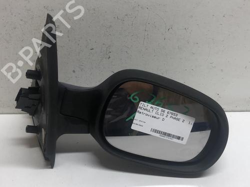 Used Right mirror Right mirror RENAULT CLIO II (BB_, CB_) 1.2 16V (BB05, BB0W, BB11, BB27, BB2T, BB2U, BB2V, CB05,... (75 hp) 18207670 18207670