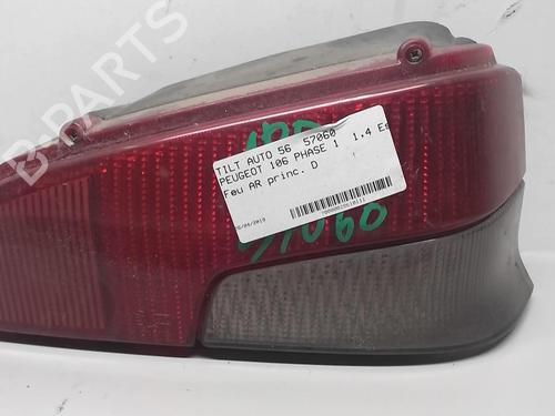 Used Right taillight PEUGEOT 106 I (1A, 1C) 1.4 (75 hp) 18219110