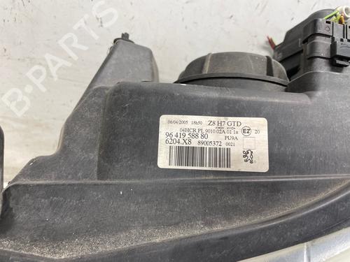 Left headlight PEUGEOT 607 (9D, 9U) 2.2 HDi | BP37022860C28 - Image 6