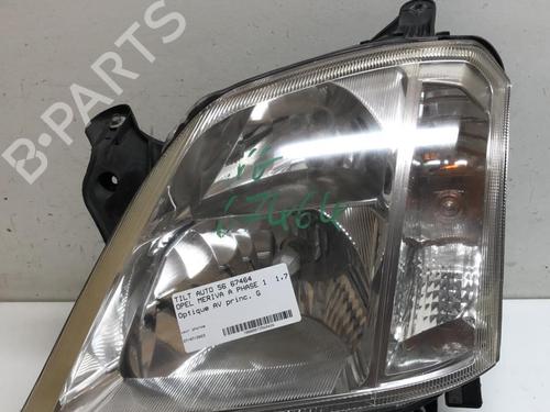Used Left headlight OPEL MERIVA A MPV (X03) 1.7 DTI (E75) (75 hp) 18212872