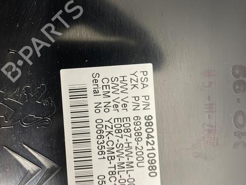 Instrument cluster PEUGEOT 5008 (0U_, 0E_) 1.6 HDi | BP27585567C47 