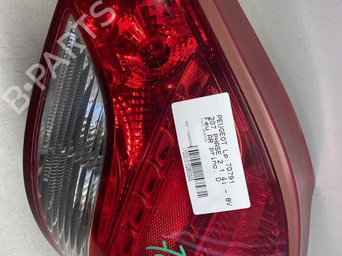 Right taillight PEUGEOT 207 (WA_, WC_) 1.4 | BP24401590C35 