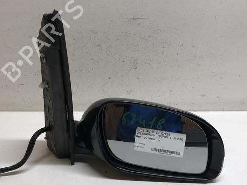 Right mirror VW TOURAN (1T1, 1T2) 2.0 TDI 16V | BP18210076C27 