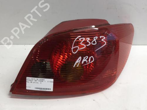 Used Right taillight PEUGEOT 307 (3A/C) 2.0 16V (136 hp) 18214142