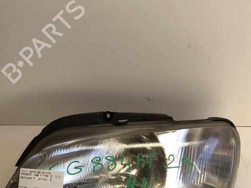 Used Left headlight PEUGEOT 106 II (1A_, 1C_) 1.1 i (60 hp) 18220576
