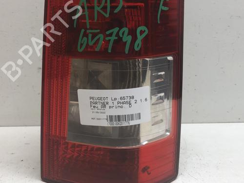 Used Right taillight PEUGEOT PARTNER MPV (5_, G_) 1.6 HDi 90 (90 hp) 18220123