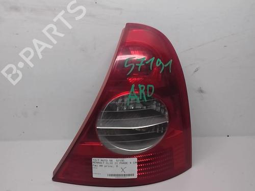 Høyre baklys RENAULT CLIO II (BB_, CB_) 1.5 dCi (B/C2J) (68 hp) 18211964