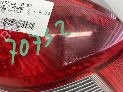 Piloto trasero izquierdo TOYOTA YARIS (_P9_) 1.4 D-4D (NLP90_, NLP90R) | BP29071807C34 