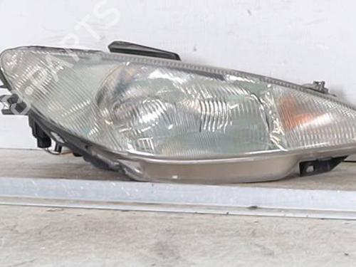 Used Right headlight Right headlight PEUGEOT 206 Hatchback (2A/C) 1.1 i (60 hp) 27157446 27157446