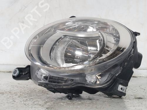 Used Left headlight Left headlight FIAT 500 (312_) 1.0 Mild Hybrid (312.AYD1B) (69 hp) 30662735 30662735
