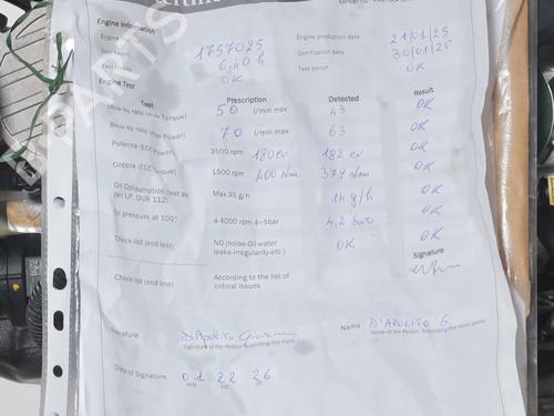 Engine FIAT DUCATO Platform/Chassis (250_) 120 Multijet 2,2 D | BP33951489M1  - Image 5