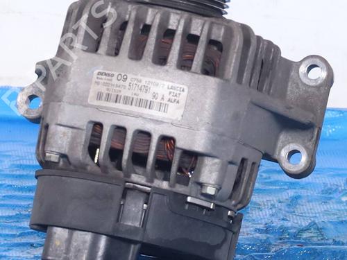 Used Alternator LANCIA MUSA (350_) 1.3 D Multijet (350.AXG11, 350.AXG1A) (90 hp) 30859573