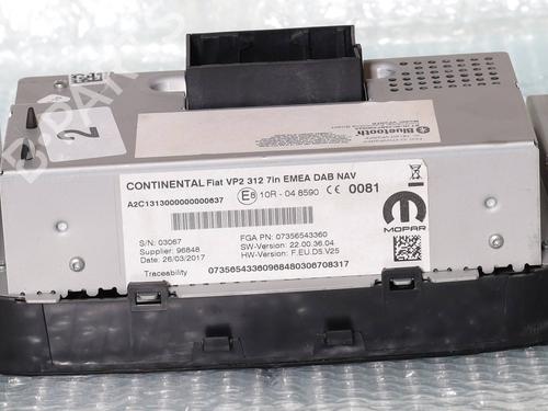 Radio FIAT 500 (312_) 1.2 (312AXA1A) | BP39199253E6 - Image 3