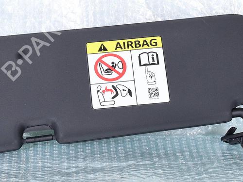 Used Right sun visor Right sun visor 39022296 39022296