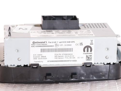 Radio ABARTH 500 / 595 / 695 1.4 (312.AXZ11) | BP39973265E6 - Image 5