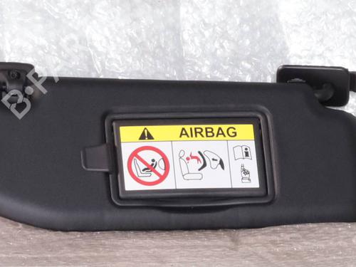 Used Right sun visor Right sun visor OPEL CORSA F (P2JO) 1.2 (68) (131 hp) 40071677 40071677