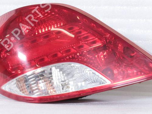 Used Left taillight Left taillight PEUGEOT 207 (WA_, WC_) 1.4 HDi (68 hp) 36774662 36774662