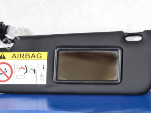 Used Left sun visor Left sun visor FIAT 500e (332_) Elektro (FA1) (95 hp) 30662407 30662407