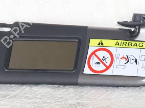 Used Right sun visor FIAT 500 (312_) 1.2 (312AXA1A) (69 hp) 31647529