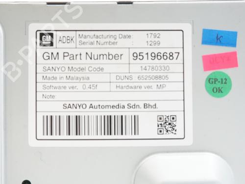 Multifunctionele display OPEL INSIGNIA A (G09) 2.0 CDTI (68) | BP22072411C48 