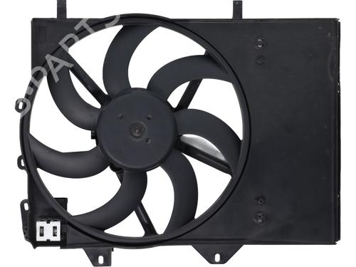 Køleventilator elektrisk OPEL CROSSLAND X / CROSSLAND (P17, P2QO) 1.2 (75) (131 hp) 23843597