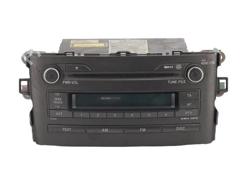 Used Radio TOYOTA AURIS (_E15_) 1.4 D-4D (NDE150_, NDE150R) (90 hp) 26011657