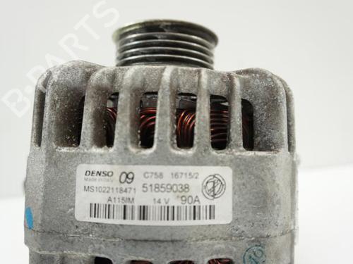 Used Alternator Alternator FIAT 500 (312_) 1.2 (312AXA1A) (69 hp) 18197172 18197172