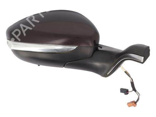 Used Right mirror PEUGEOT 208 I (CA_, CC_) 1.6 HDi (92 hp) 28668445