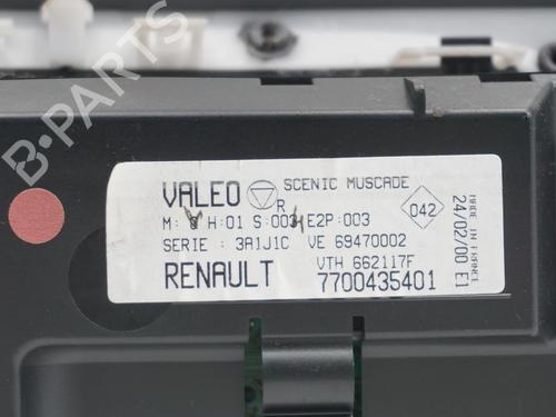 AC Styreenhet / Manøvreringsenhet RENAULT SCÉNIC I MPV (JA0/1_, FA0_) 1.6 (JA00, JA16, JA15, JA19, JA1V, JA2B, JA2C, JA0B,... | BP18180218I5 