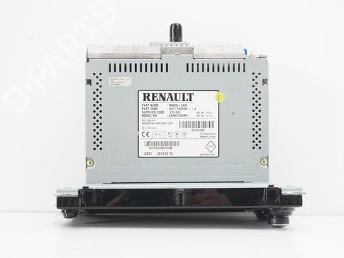 Radio RENAULT CLIO IV Grandtour (KH_) 1.5 dCi 90 (KHN3, KHN4) | BP18176634E6 