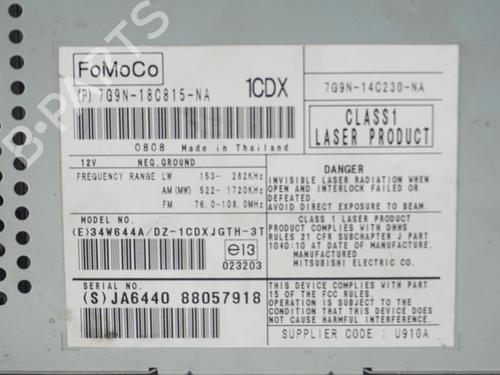 Radio LAND ROVER FREELANDER 2 (L359) 2.2 TD4 4x4 | BP18263000E6 