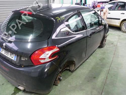 Instrument cluster PEUGEOT 208 I (CA_, CC_) 1.6 HDi | BP18193306C47